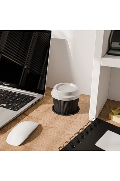 Mezza 1942 VICTUS 120 CM ORGANIZERLİ ÇALIŞMA MASASI SEPET BEYAZ - 6