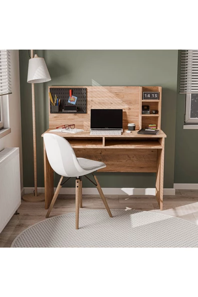 Mezza 1944 VICTUS 120 CM ORGANİZERLİ ÇALIŞMA MASASI ATLANTİK ÇAM - 3