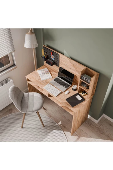 Mezza 1944 VICTUS 120 CM ORGANİZERLİ ÇALIŞMA MASASI ATLANTİK ÇAM - 5