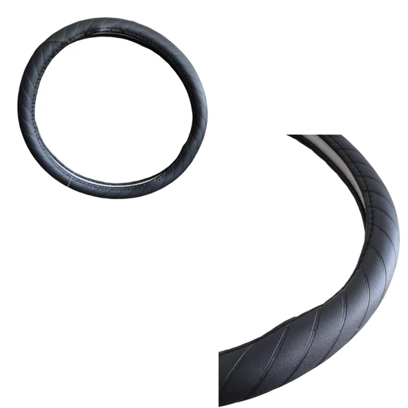 Direksiyon kılıfı 38 cm siyah /  DIKI413 ürün görseli 1