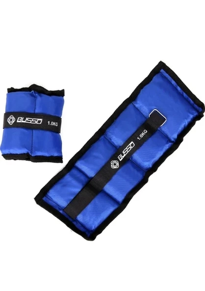 BUSSO EL AYAK AĞIRLIĞI MAVİ 1 KG - 2 ADET