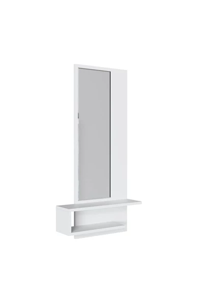 Mezza 6000 LINE DUVAR AYNASI DRESUAR SOL BEYAZ - 6