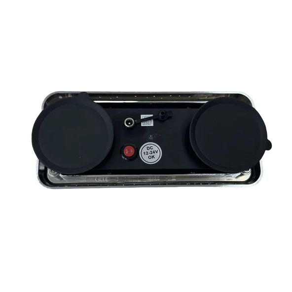 Tepe çakar lamba 44led amber kumandalı / LAPA119-1 - Resim 3