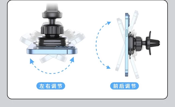 Mıknatıslı telefon tutacağı kalorifer geçmeli/ SYTE198 - Resim 3