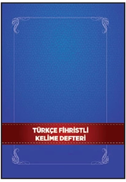 Türkçe Fihristli Kelime Defteri