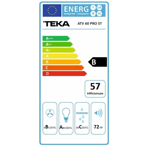 Teka Atv 60 Pro St Gri Davlumbaz - 4