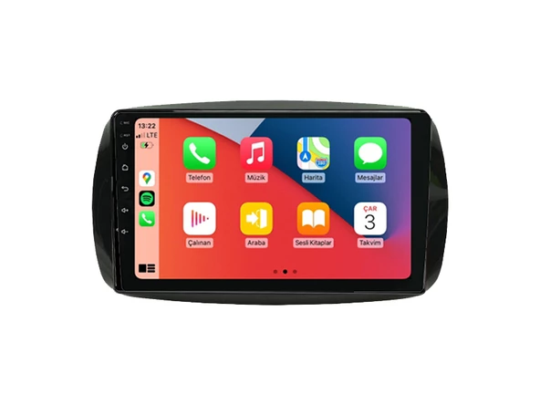 Mercedes Smart Android Multimedya Sistemi (2016-2018) 2 GB RAM 32 GB Hafıza 4 Çekirdek FOR-X