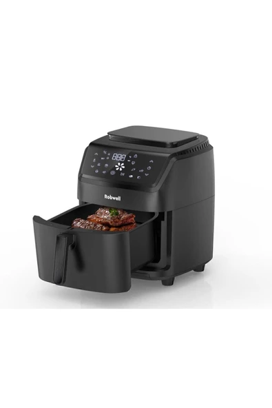 Robx Robwell As41 Airfryer 2İn1 7 Lt Yağsız Fritöz - 6