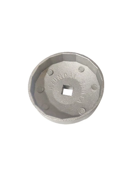 Dorf Hyundai Santa F 1/2 Döküm Tas Tipi Filtre Sökme Anahtarı 15 Köşe / 79,5 mm - 2