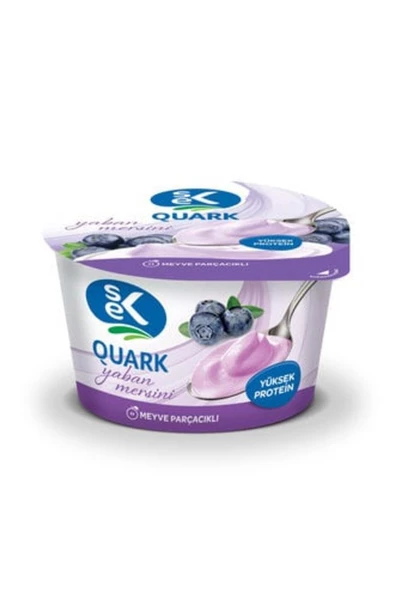 Sek ( CİNO ÇİKOLATA ) Sek Quark Yaban Mersini 140 G ( 2 ADET )