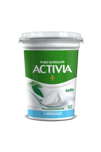 Danone Activia Laktozsuz Sade Yoğurt 400 Gr