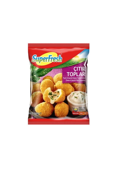 SuperFresh Çıtır Toplar 360 Gr