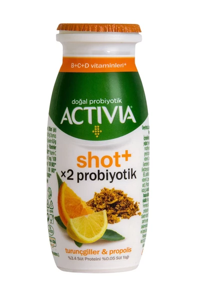 Activia Shot turunç & Propolis 80 ml