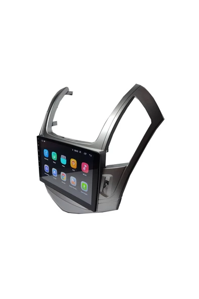 NAVMİNA Chevrolet CRUZE 2013-2015 Uyumlu 9 inç Gri Çerçeveli Multimedya - Resim 3