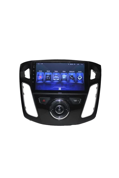 NAVMİNA Ford Focus 3-4 2012-2018 Uyumlu 9 inç 2+32 GB Multimedya - Resim 2
