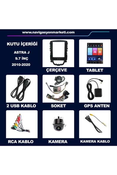 NAVMİNA OPEL ASTRA J Uyumlu ECO MODLU 9.7" TESLA 4-64 GB MULTİMEDYA - Resim 5