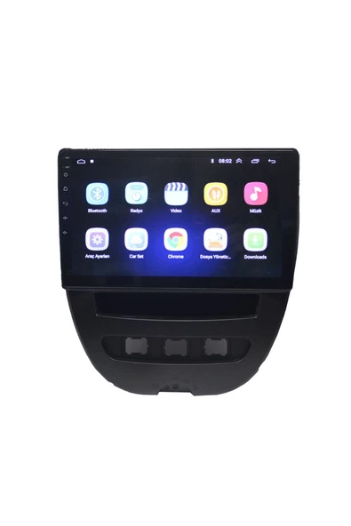 NAVMİNA Citroen C1 Peugeot 107 Toyota Aygo 2007-2013 Uyumlu 2+32 gb 10 inç Multimedya - Resim 2