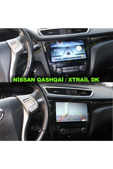 NAVMİNA NİSSAN X-TRAİL QASHQAİ 2014-2021 DİJİTAL KLİMA UYUMLU 10 İNÇ 4-32 GB MULTİMEDYA  uyumlu