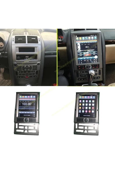 NAVMİNA PEUGEOT 407 UYUMLU 9.7 İNÇ TESLA 4-64 GB MULTİMEDYA KAMERA