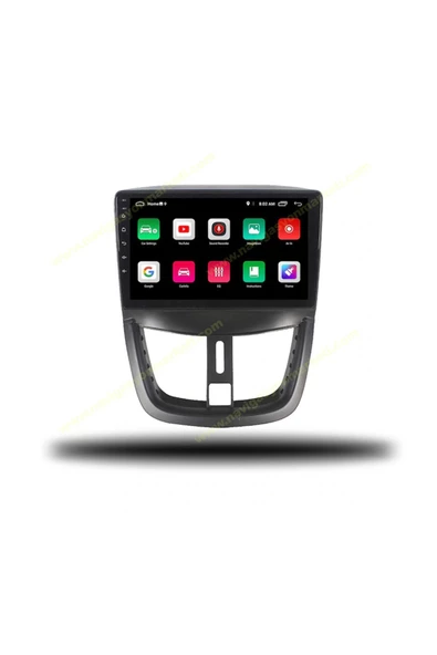 NAVMİNA PEUGEOT 207 2006-2012 UYUMLU 9 İNÇ 4-32 GB MULTİMEDYA KAMERA - Resim 4