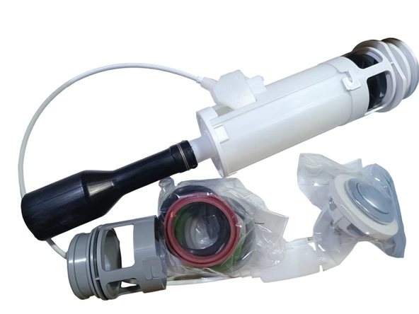 Tema Siamp Gömme Rezervuar Üniversal Değişim Kiti Parlak Krom 8 CM 15011 - 3