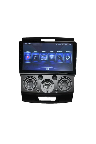 NAVMİNA Ford Ranger 2006-2011 Uyumlu 9 inç 2+32gb Multimedya - Resim 2