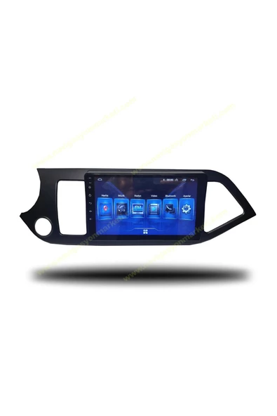 NAVMİNA KİA PİCANTO 2011-2016 UYUMLU 9 İNÇ 4-32GB MULTİMEDYA KAMERA - Resim 5