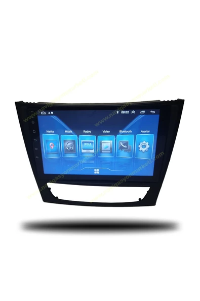 NAVMİNA MERCEDES E CLASS W211 2007-2011 UYUMLU 9 İNÇ 4-32 GB MULTİMEDYA - Resim 3