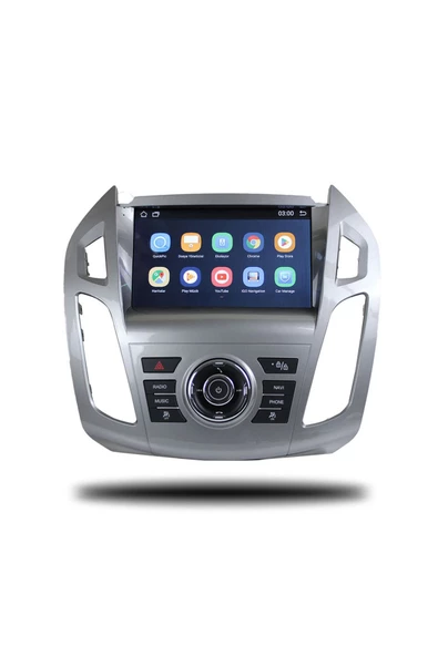 NAVMİNA Ford Transit Connect 2015-2018 Uyumlu 9 inç 2+32 Gb Multimedya - Resim 3