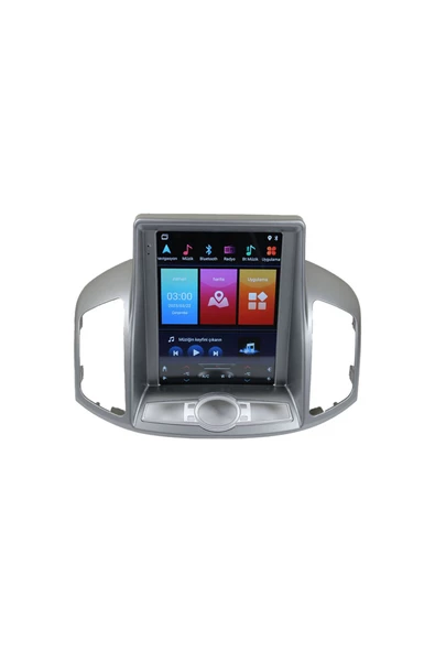 NAVMİNA Chevrolet Captiva  2012-2015 Uyumlu 9.7 İNÇ Tesla Multimedya - Resim 5