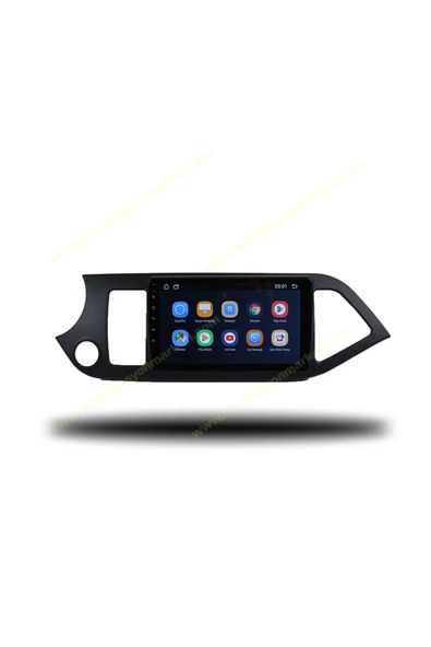 NAVMİNA KİA PİCANTO 2011-2016 UYUMLU 9 İNÇ 4-32GB MULTİMEDYA KAMERA - Resim 4