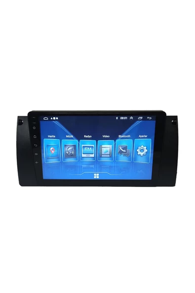BMW E39 - E53 1996-2004 Uyumlu 9 inç Android Multimedya - Resim 2
