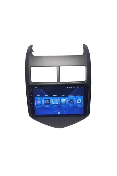 NAVMİNA Chevrolet Aveo 2012-2018 Uyumlu 9 inç Android Multimedya - Resim 2