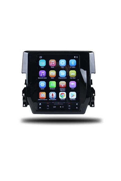 NAVMİNA Honda FC5 2016-2020 Uyumlu 9.7 inç Tesla 2+32 GB Multimedya - Resim 5