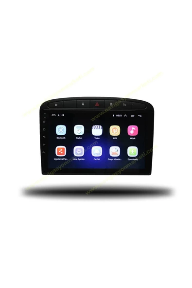 NAVMİNA PEUGEOT 308 2007-2013 UYUMLU 9 İNÇ 4-32 GB MULTİMEDYA - Resim 4