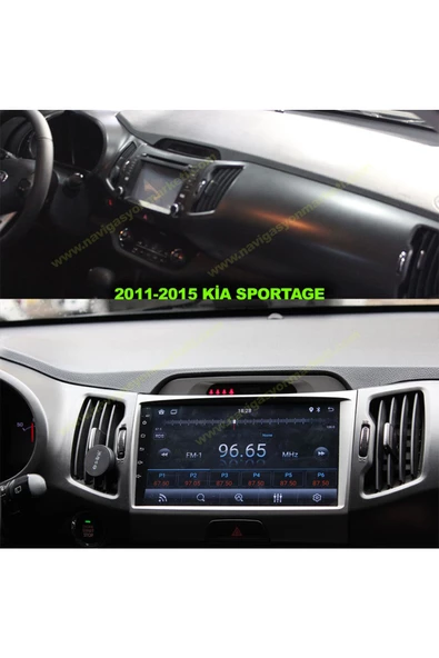 NAVMİNA KİA SPORTAGE 2011-2015 UYUMLU 9 İNÇ 4-32 GB MULTİMEDYA KAMERA - Resim 2