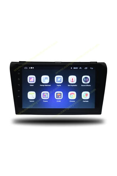 NAVMİNA MAZDA 3 2004-2009 UYUMLU 9 İNÇ 4-32 GB MULTİMEDYA KAMERA - 5