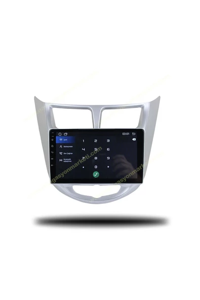 NAVMİNA Hyundai Accent Blue 2011-2019 Uyumlu 9 inç 2+32 GB Multimedya - Resim 6