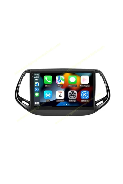 NAVMİNA JEEP Compas 2017-2021 Uyumlu 10 inç 4-32 GB Multimedya - Resim 2