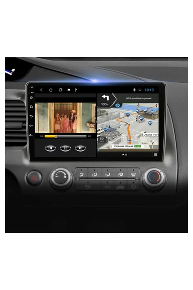 NAVMİNA Navmina Honda Civic FD6 2007-2011 Uyumlu 10 inç 2+32 GB Multimedya - 2