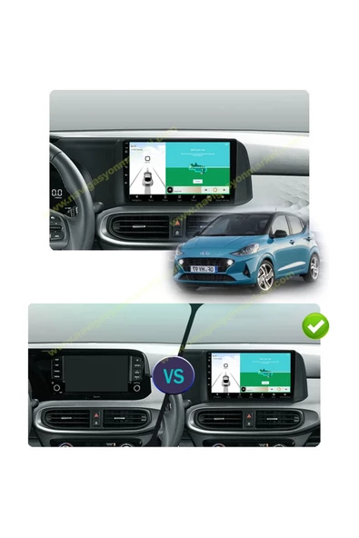 NAVMİNA Navmina Hyundai i10 2019-2022 Uyumlu 9 inç 4.32 GB Multimedya