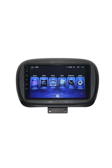 NAVMİNA Fiat 500X 2014-2022 Uyumlu 9 inç 2+32 GB Multimedya ürün görseli