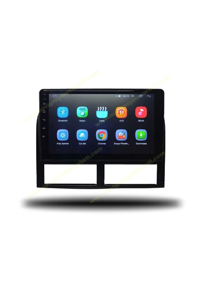 NAVMİNA JEEP Cherokee 1999-2005 Uyumlu 9 inç 4-32 GB Multimedya Kamera - Resim 3