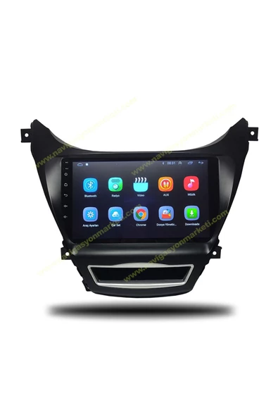 NAVMİNA Hyundai Elantra 2016 Uyumlu 9 inç 2+32 GB Multimedya - Resim 2