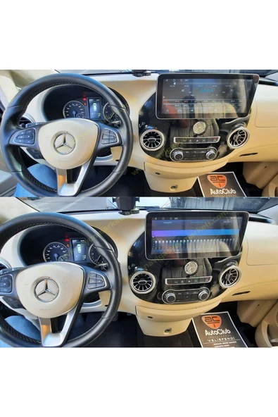 NAVMİNA Mercedes Vi?to Nbt 2015-2023 Uyumlu 12.3 I?nç 4-65 Gb Multi?medya
