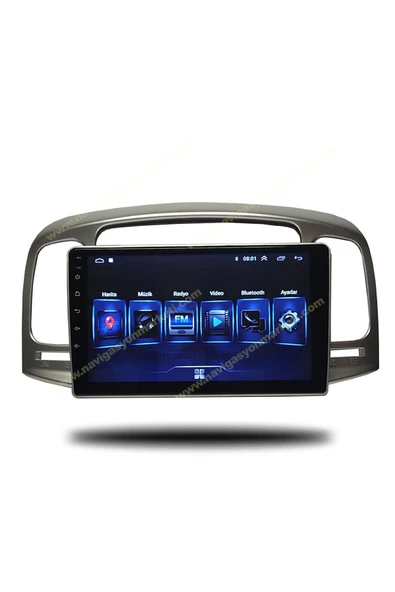 NAVMİNA Hyundai Accent ERA 2006-2012 Uyumlu 9 inç 2+32 GB Multimedya - Resim 2