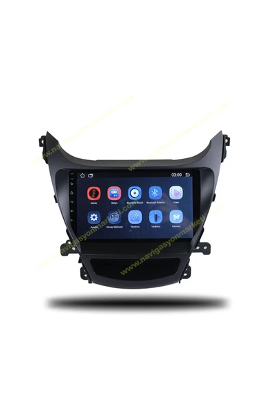 NAVMİNA Hyundai Elantra 2014 Uyumlu 9 inç 2+32 GB Multimedya - Resim 6