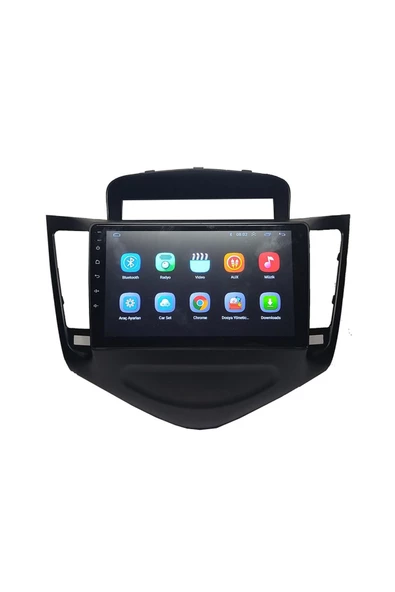 NAVMİNA Chevrolet CRUZE 2007-2012 Uyumlu 9 inÇ Siyah Çerçeveli Multimedya - Resim 2