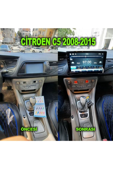 NAVMİNA Citroen C5 2008-2015 Uyumlu 10 inç 2+32 gb Multimedya