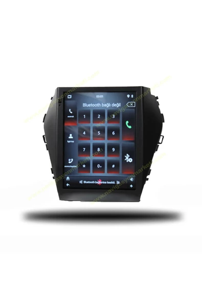 NAVMİNA Hyundai Santafe 2012-2016 Uyumlu 9.7 inç Tesla 4-32 GB Multimedya - Resim 5